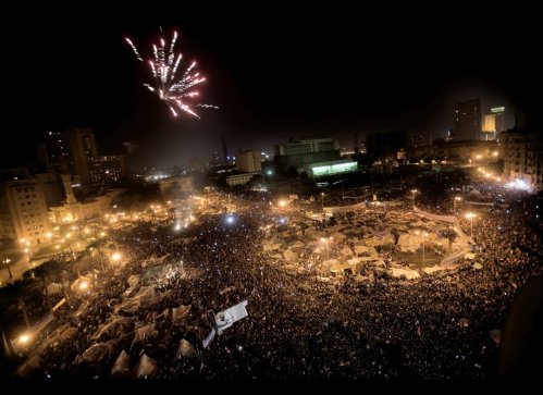 Cairo February 11 Revolution Mubarak Steps Down